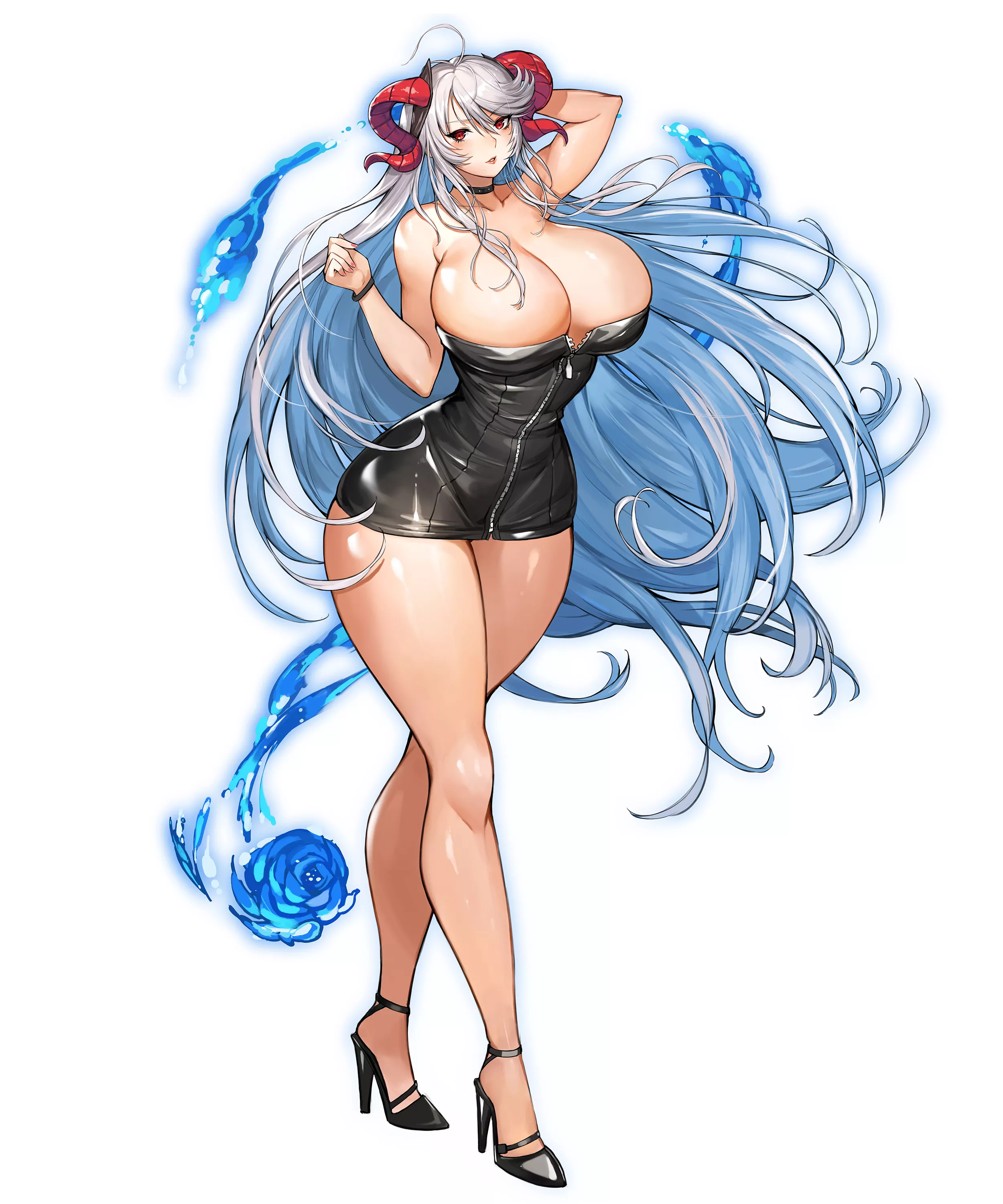 Freyja in a Bold dress (Commission) Freyja in a Bold dress (Commission)