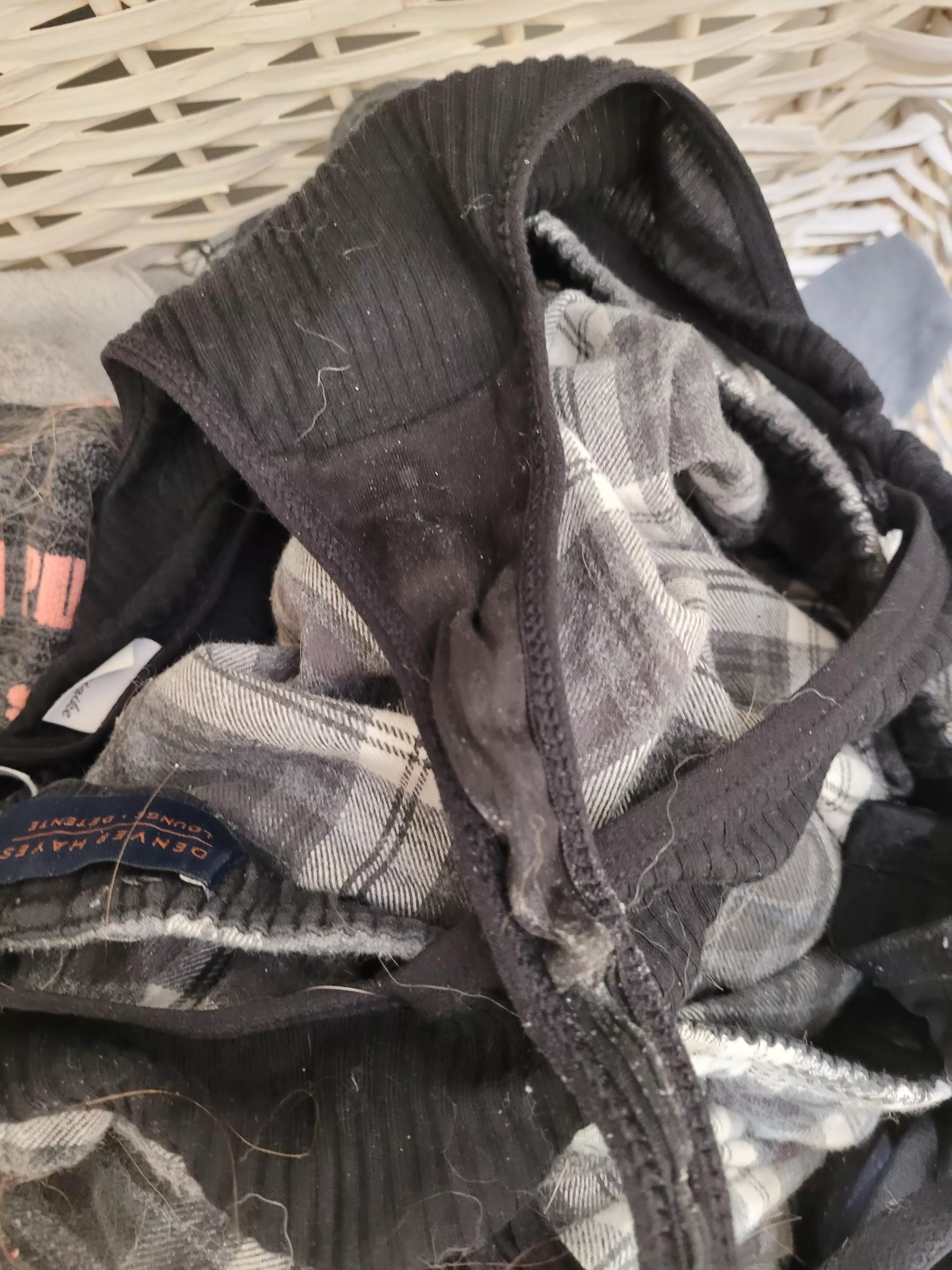 Friends' dirty panties crusty with her cum. Friends' dirty panties crusty with her cum.