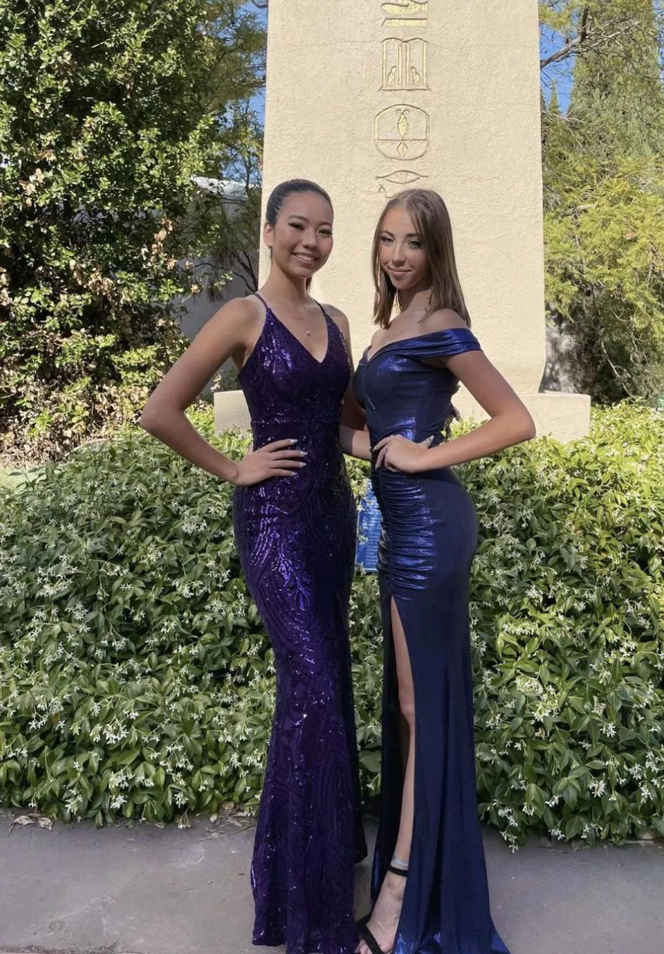 Friends in Tight Dresses