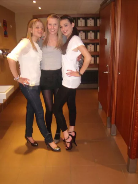 Friends on night out Friends on night out