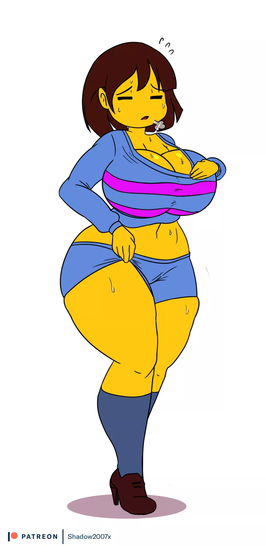 Frisk (Art by shadow2007x) Frisk (Art by shadow2007x)