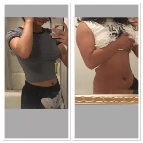 From 2019 to 2022, I was 60-80lbs, now I’m 120lbs and still growing