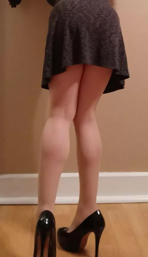 From behind