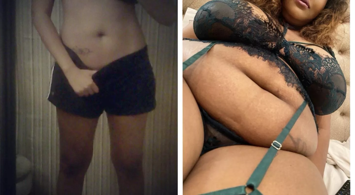 From flat everywhere to squishy everywhere