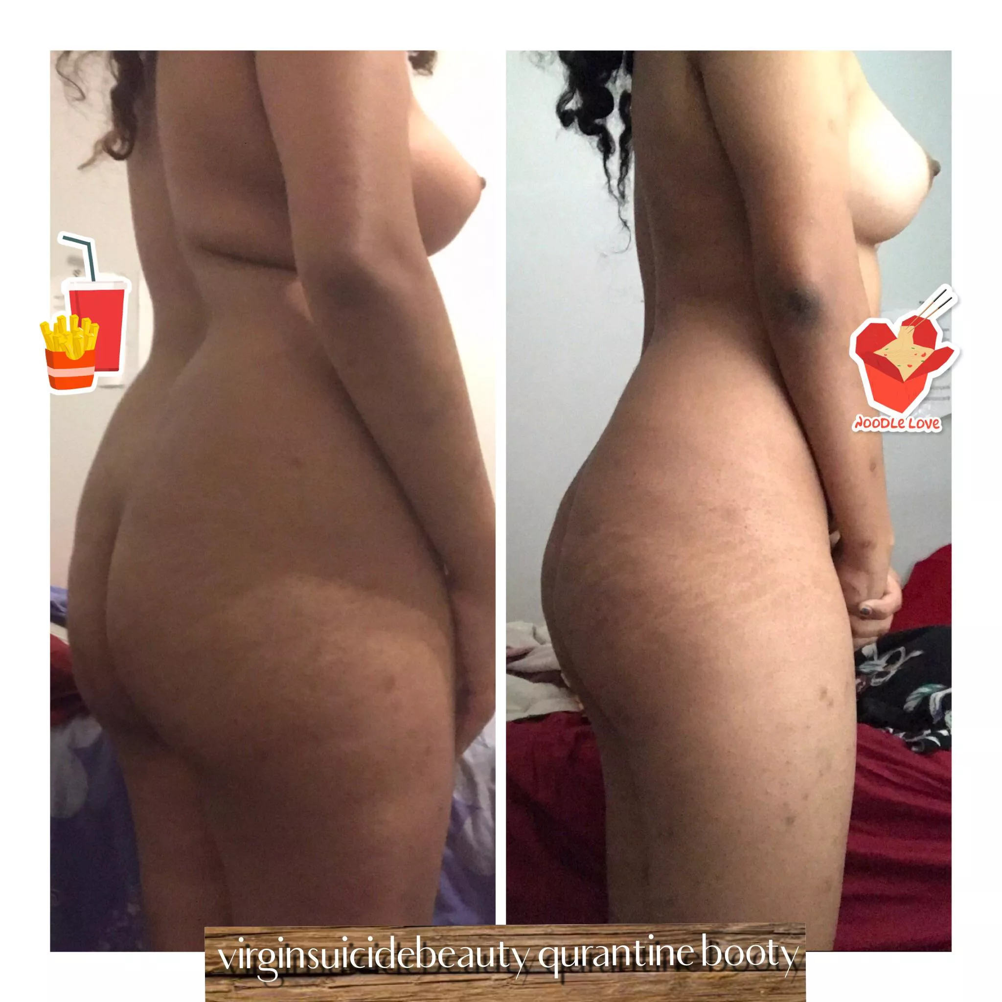 From sticc to thicc over quarantine and a even fatter ass coming soon From sticc to thicc over quarantine and a even fatter ass coming soon
