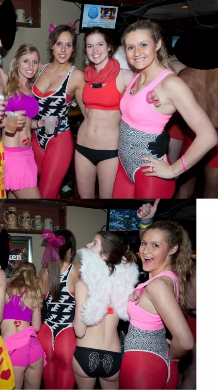 Front and back Front and back