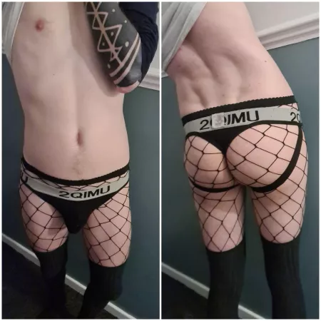 Front and back