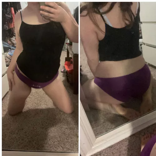 [F]ront or back? 😏