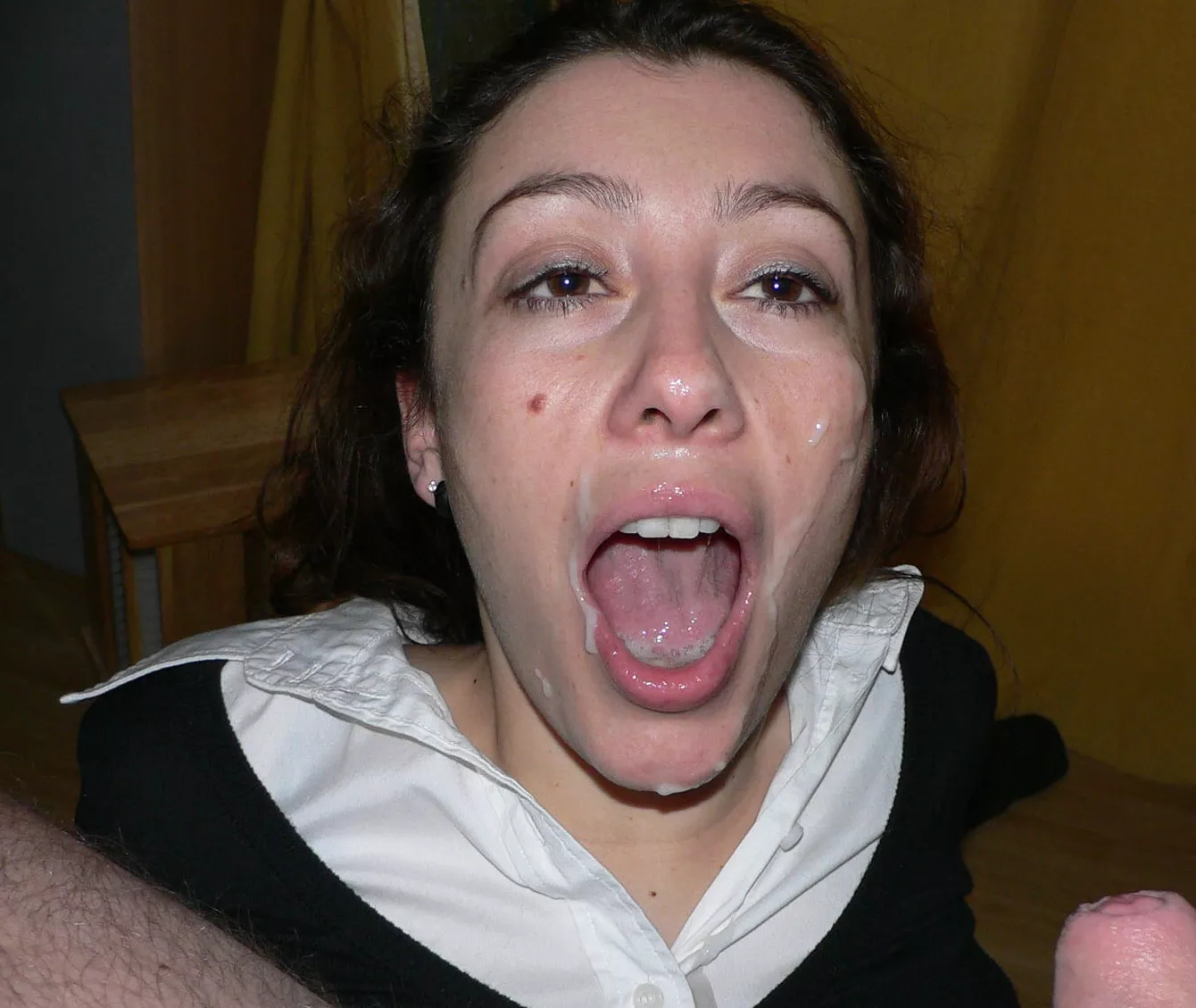Full of cum... Full of cum...