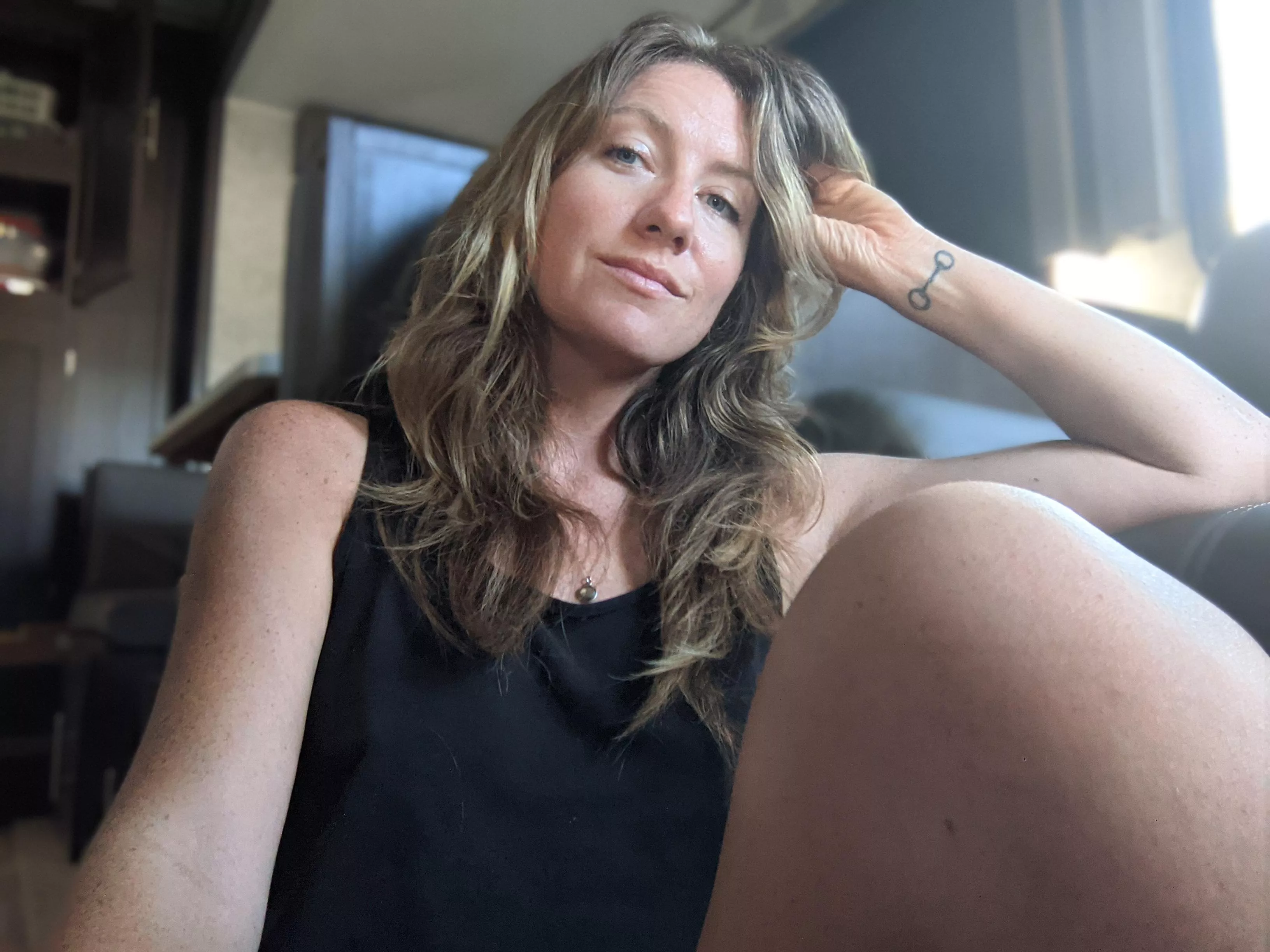 Fully embracing our new RV lifestyle. ??