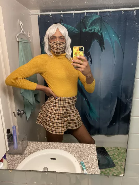 Fun in a kilt 💛🤎💛