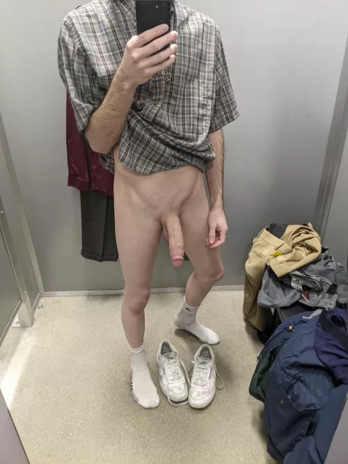 Fun in the dressing room
