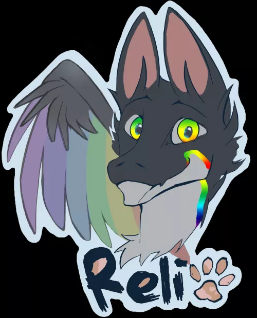 Fur badge [art by me] character isn't mine.