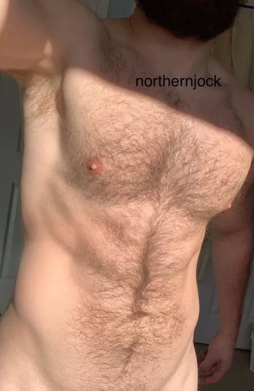 Furry and muscular guys need vitamin D too