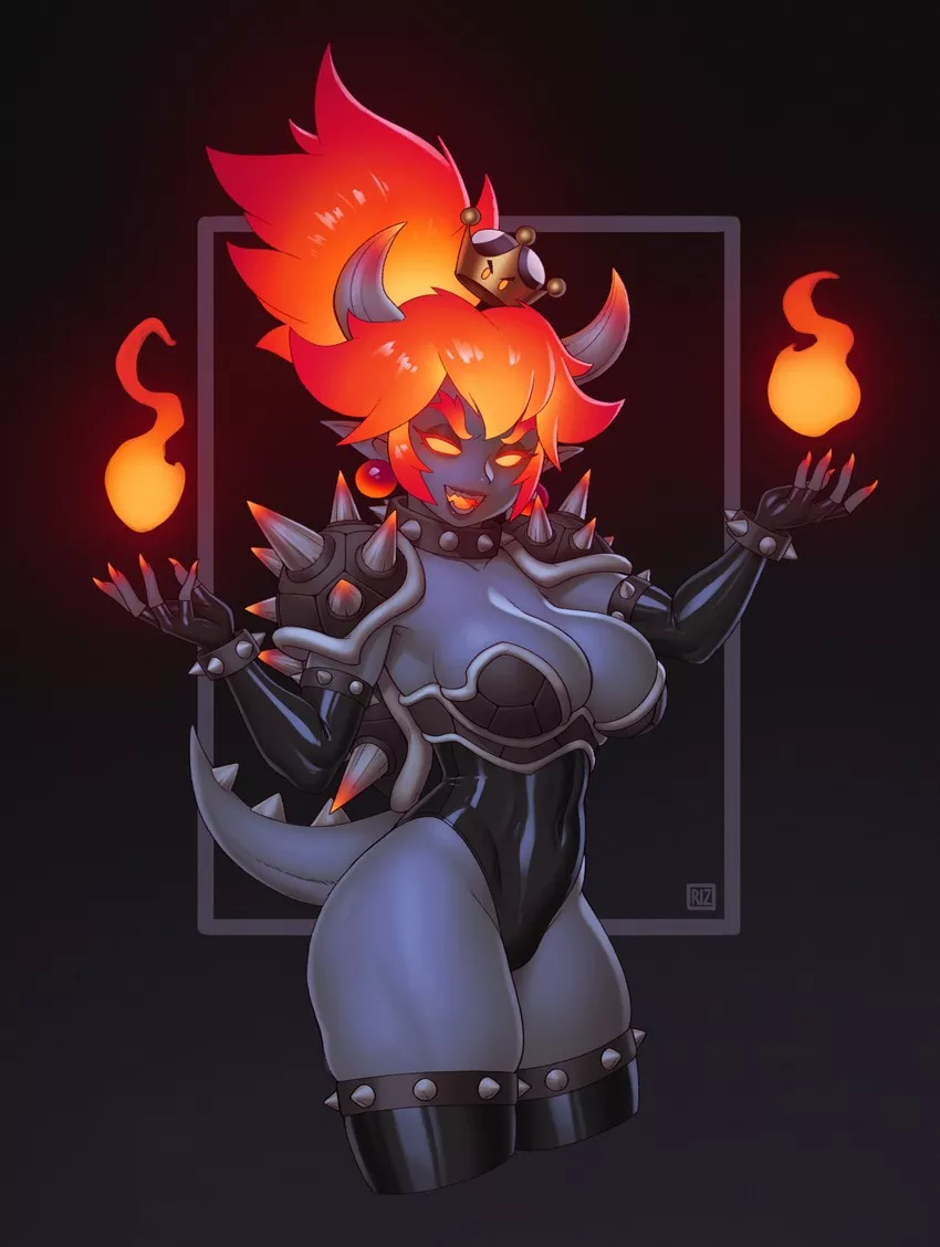Fury Bowsette is FIRE!