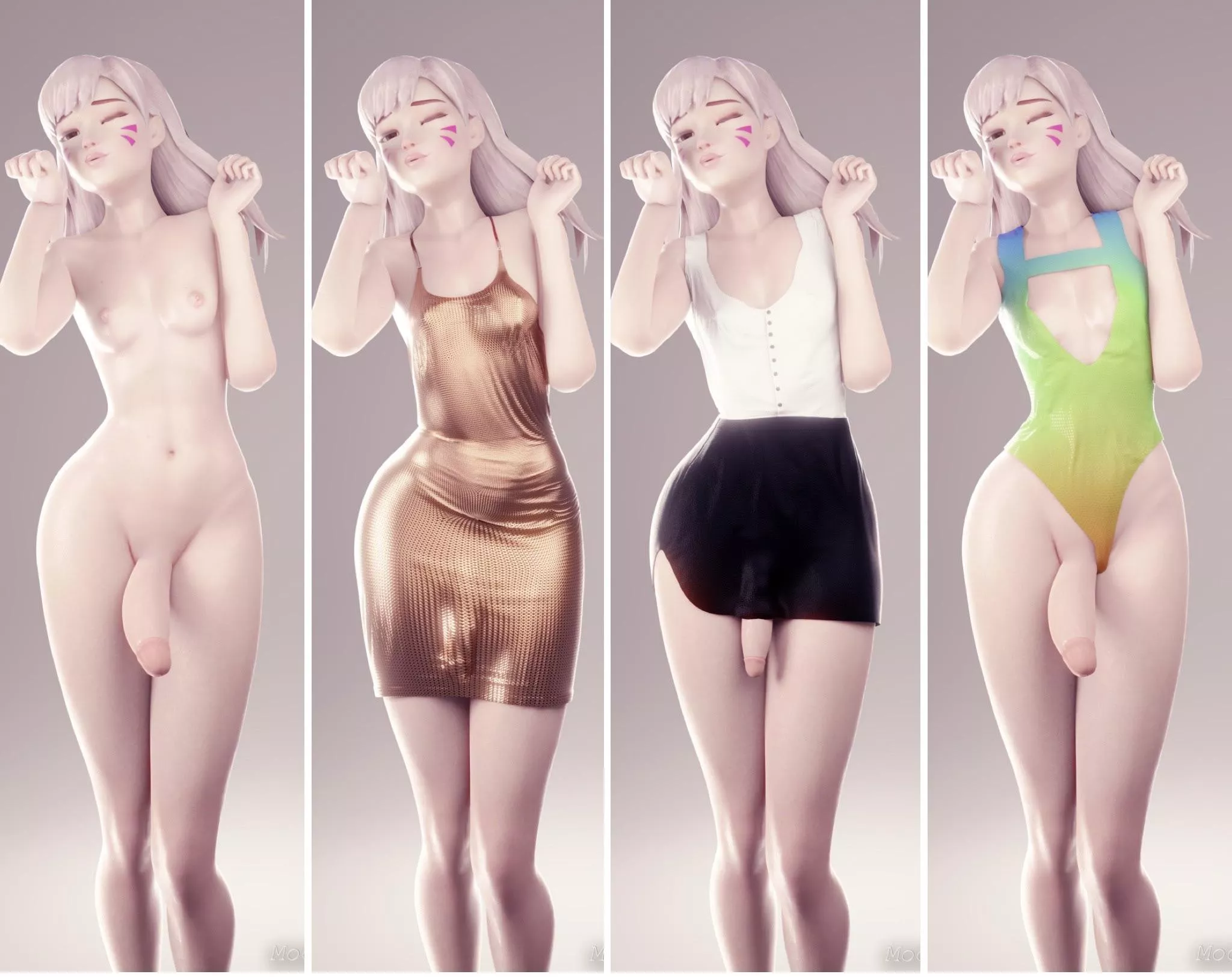 Futa Dva Outfits (moonroomoom)