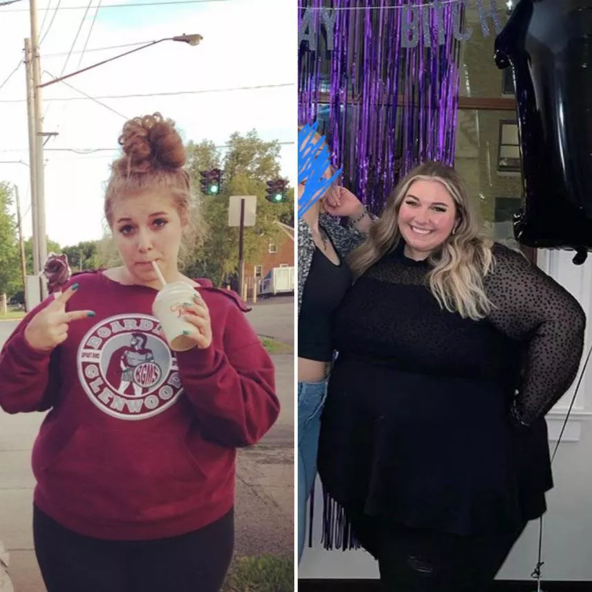 Gal got real big and heavy Gal got real big and heavy