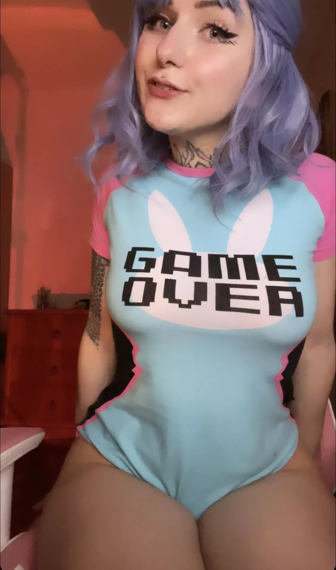 Game over bodysuit