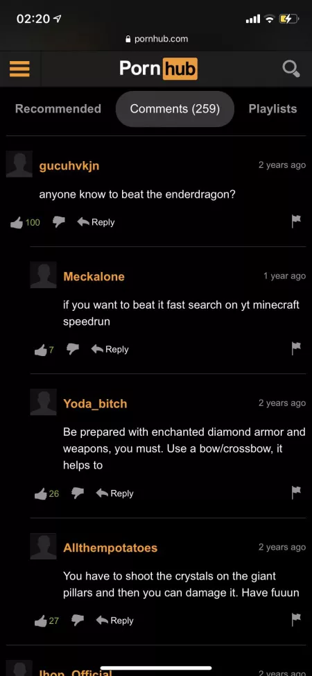 Gaming tips