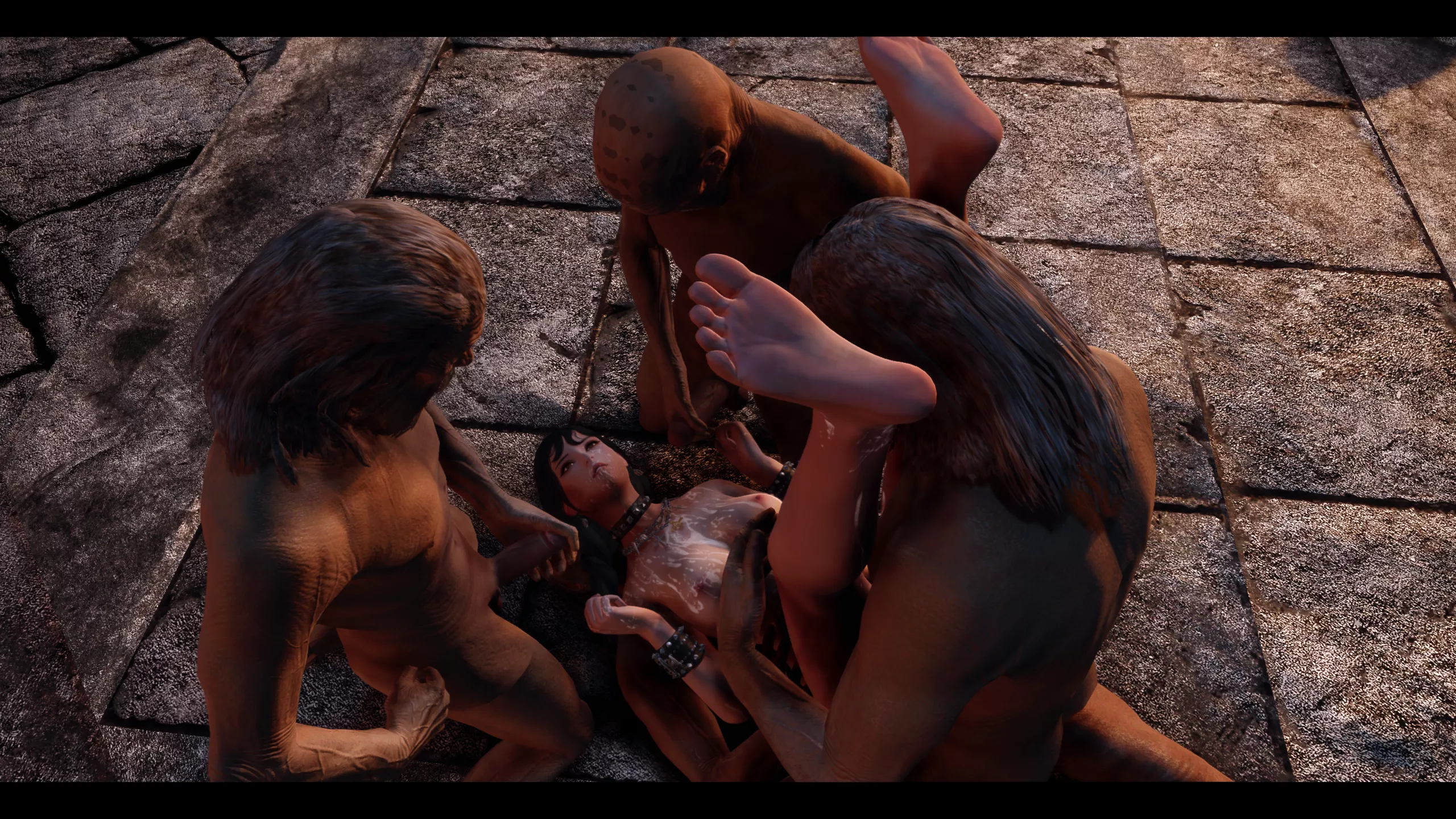 Gangbanged by the Greybeards Gangbanged by the Greybeards