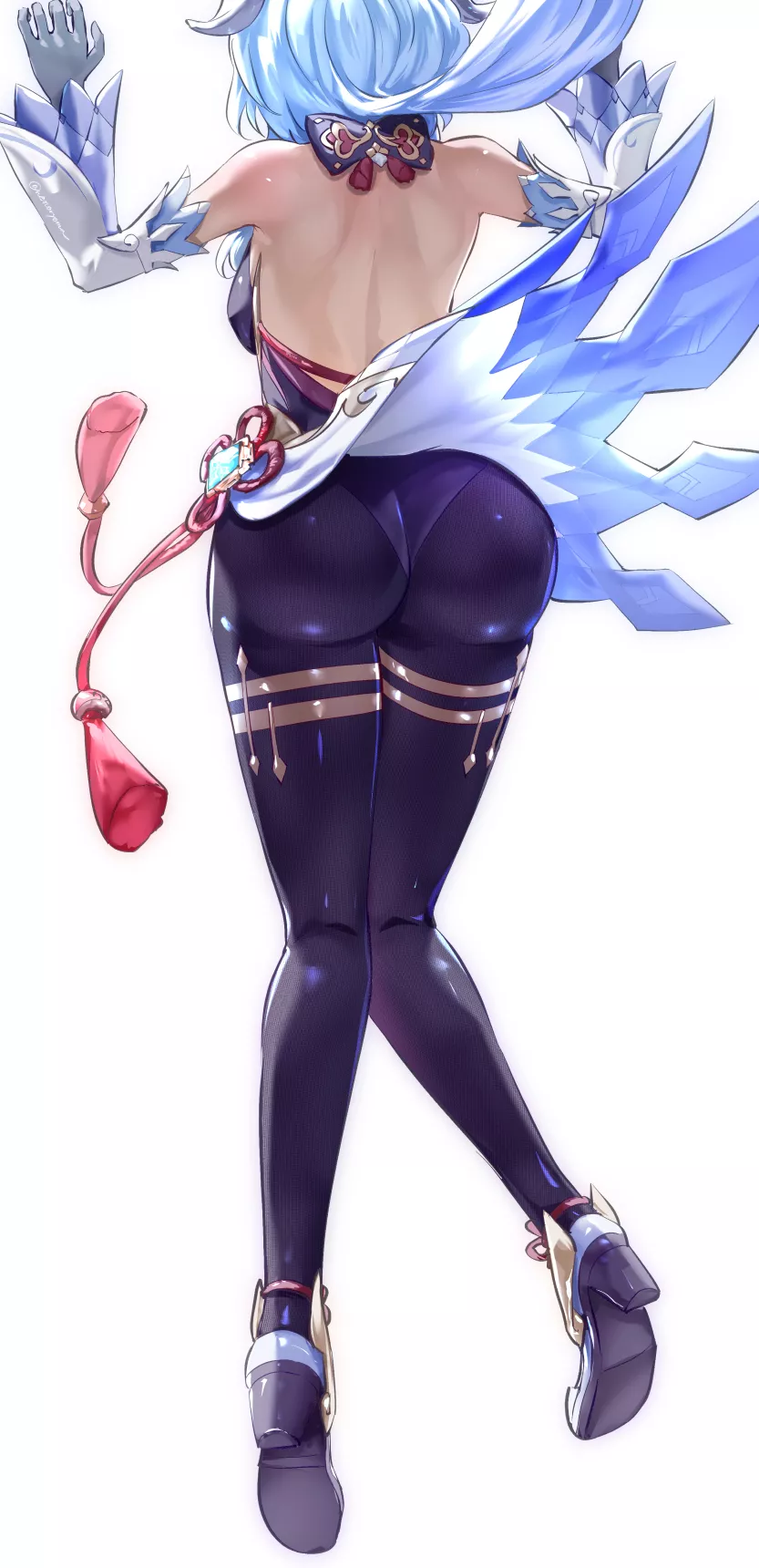 Ganyu has been hiding a donk under her skirt this whole time! Ganyu has been hiding a donk under her skirt this whole time!