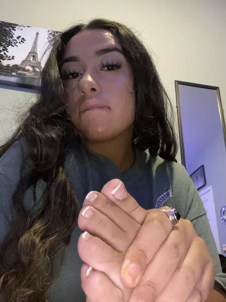 gel pedicured toes anyone? gel pedicured toes anyone?