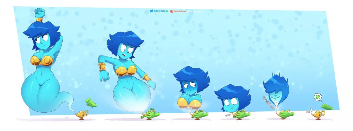 Genie Lapis by LewdsSonk