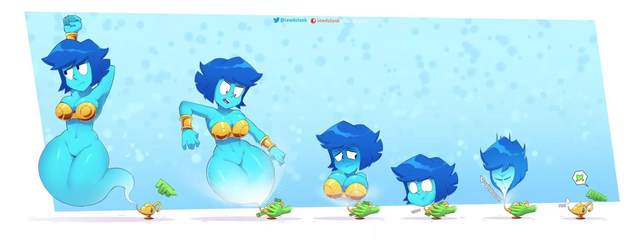 Genie Lapis by LewdsSonk