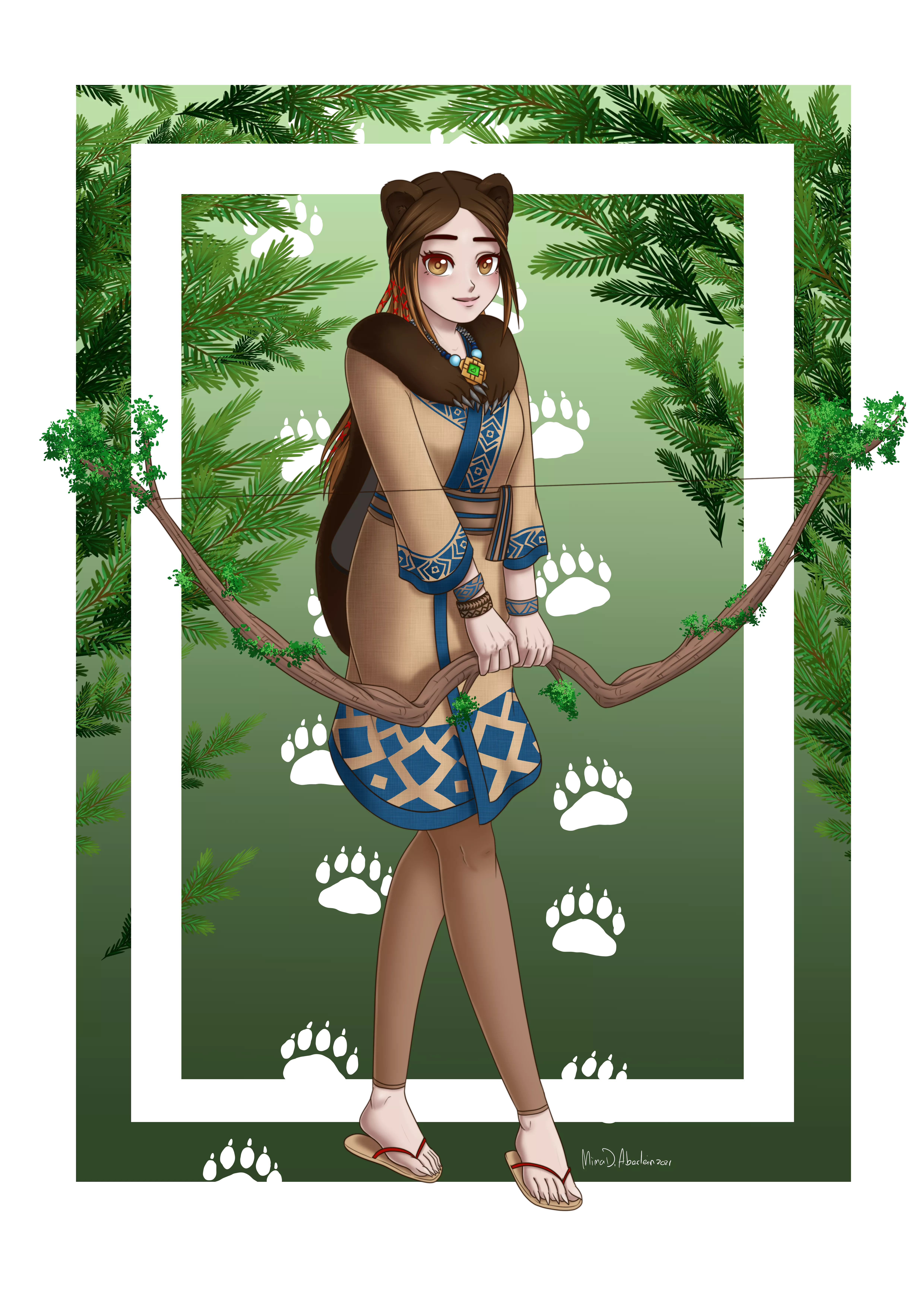 Genshin Impact bear girl commission! DM me if interested Genshin Impact bear girl commission! DM me if interested