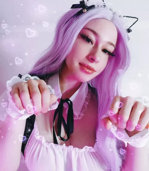 Gentle kitty maid by Tracy
