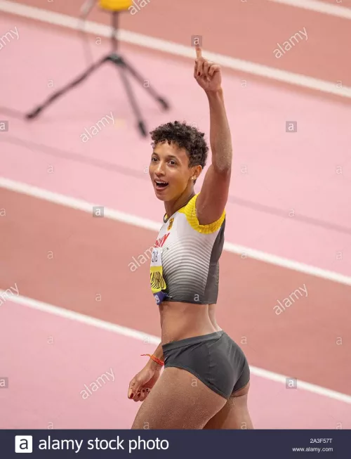 German Long Jumper Malaika Mihambo German Long Jumper Malaika Mihambo