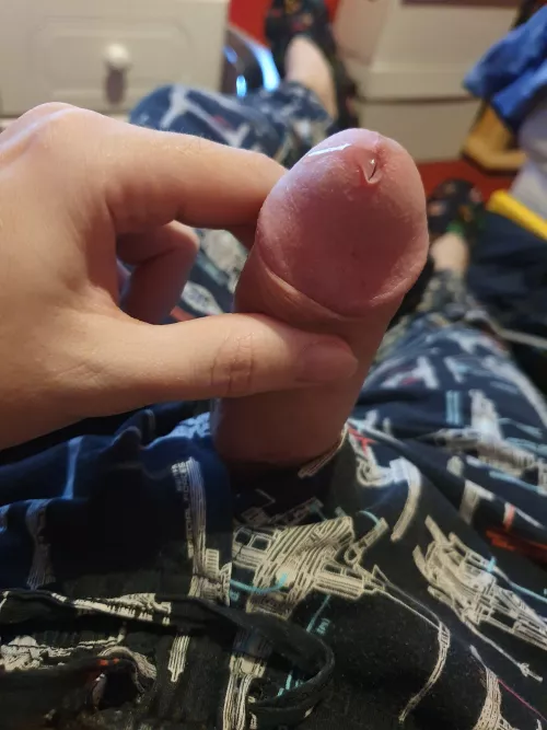 Getting a little turned on Getting a little turned on