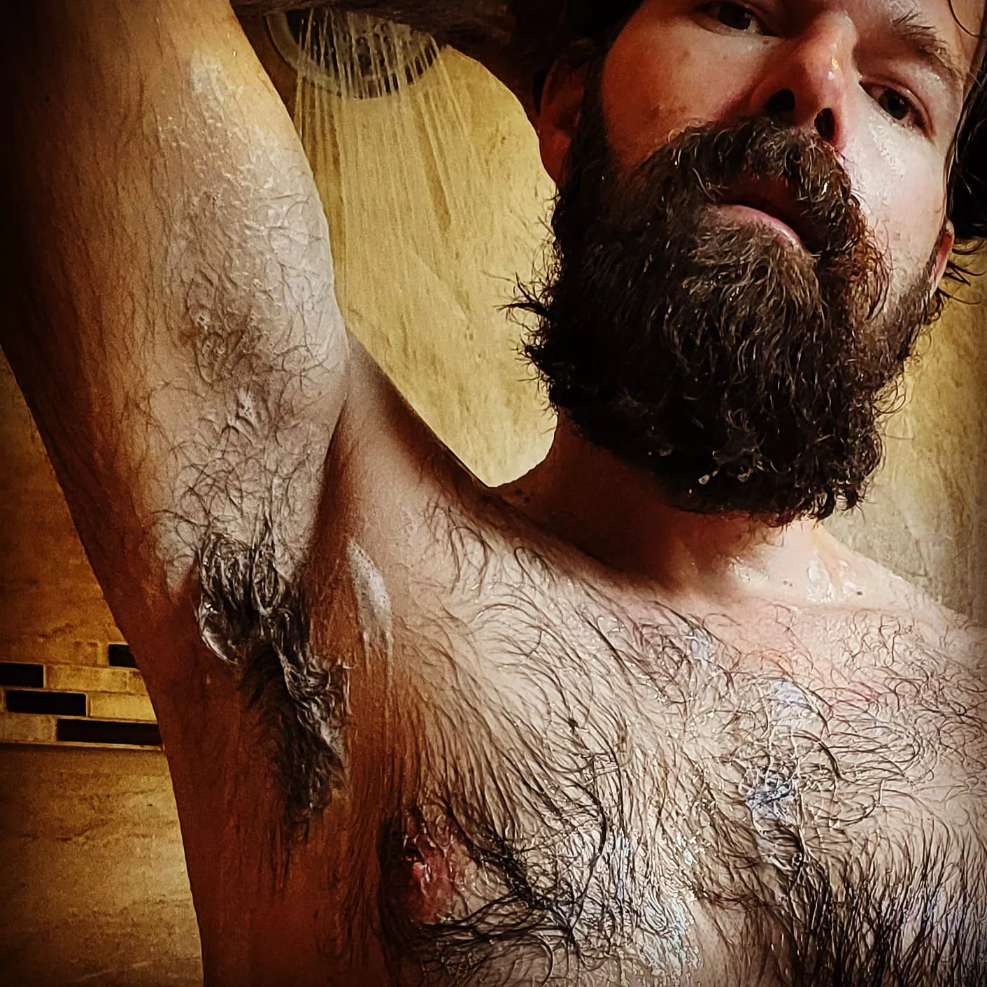 Getting all cleaned up....