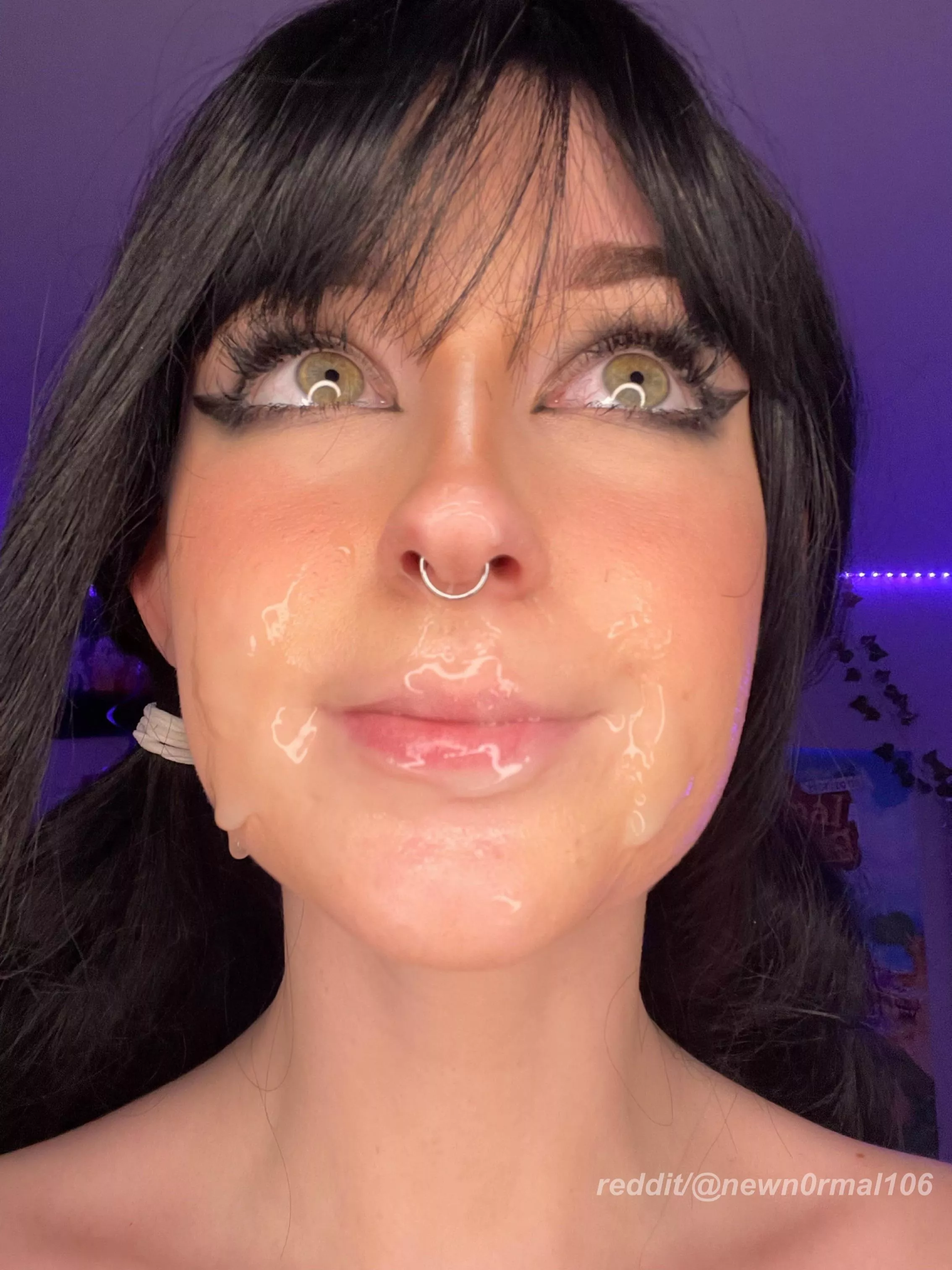 getting close up to show off my pretty new look 😎