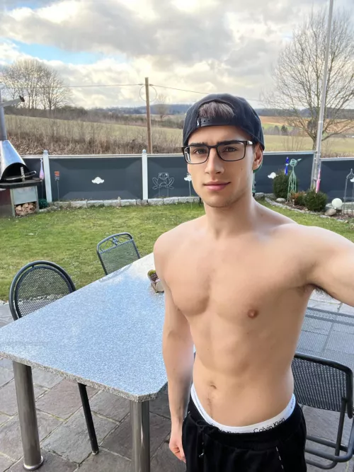 Getting fresh air in my garden