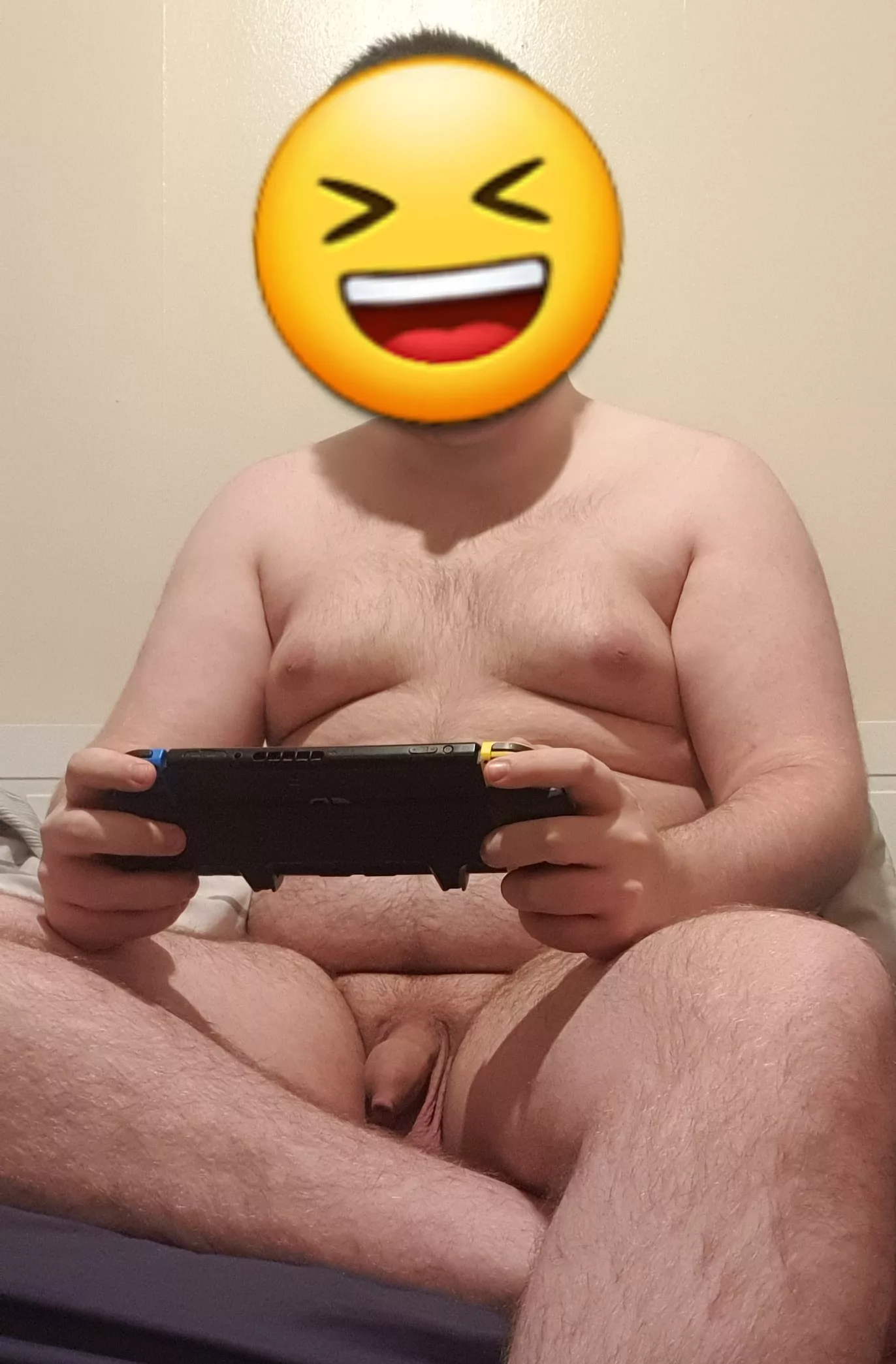 Getting in some gaming before bed