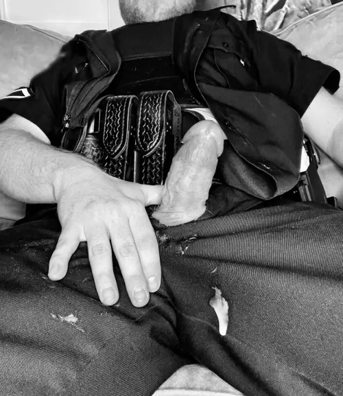 Getting messy after work!