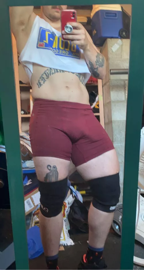 getting my workout in