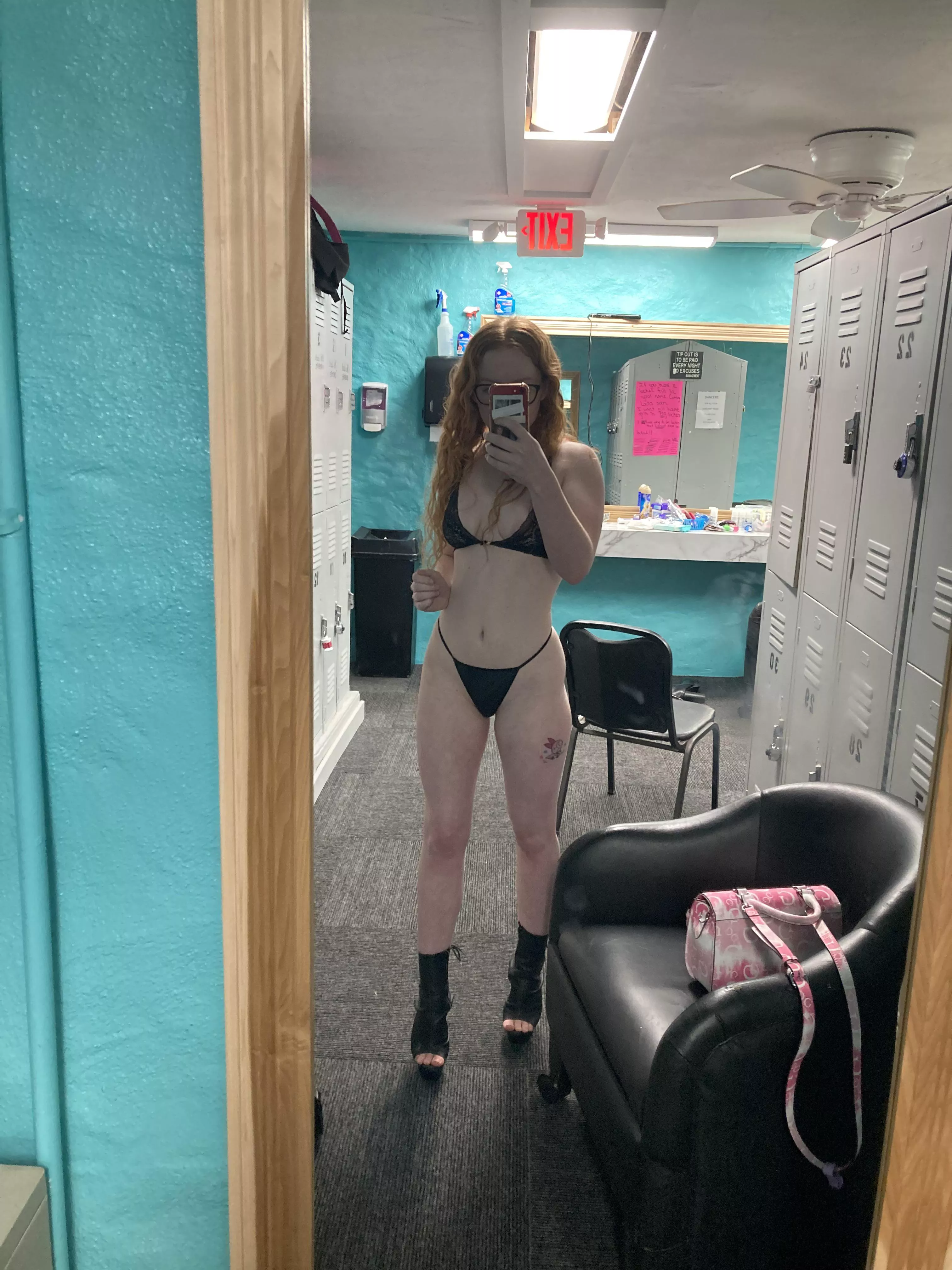 Getting ready to dance tonight; I’m very excited. ♛