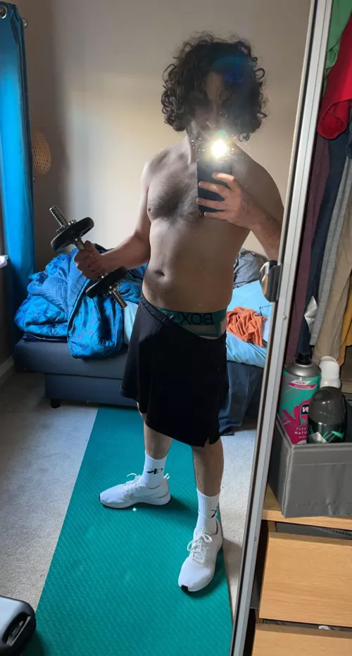 Getting rid of those Christmas calories.