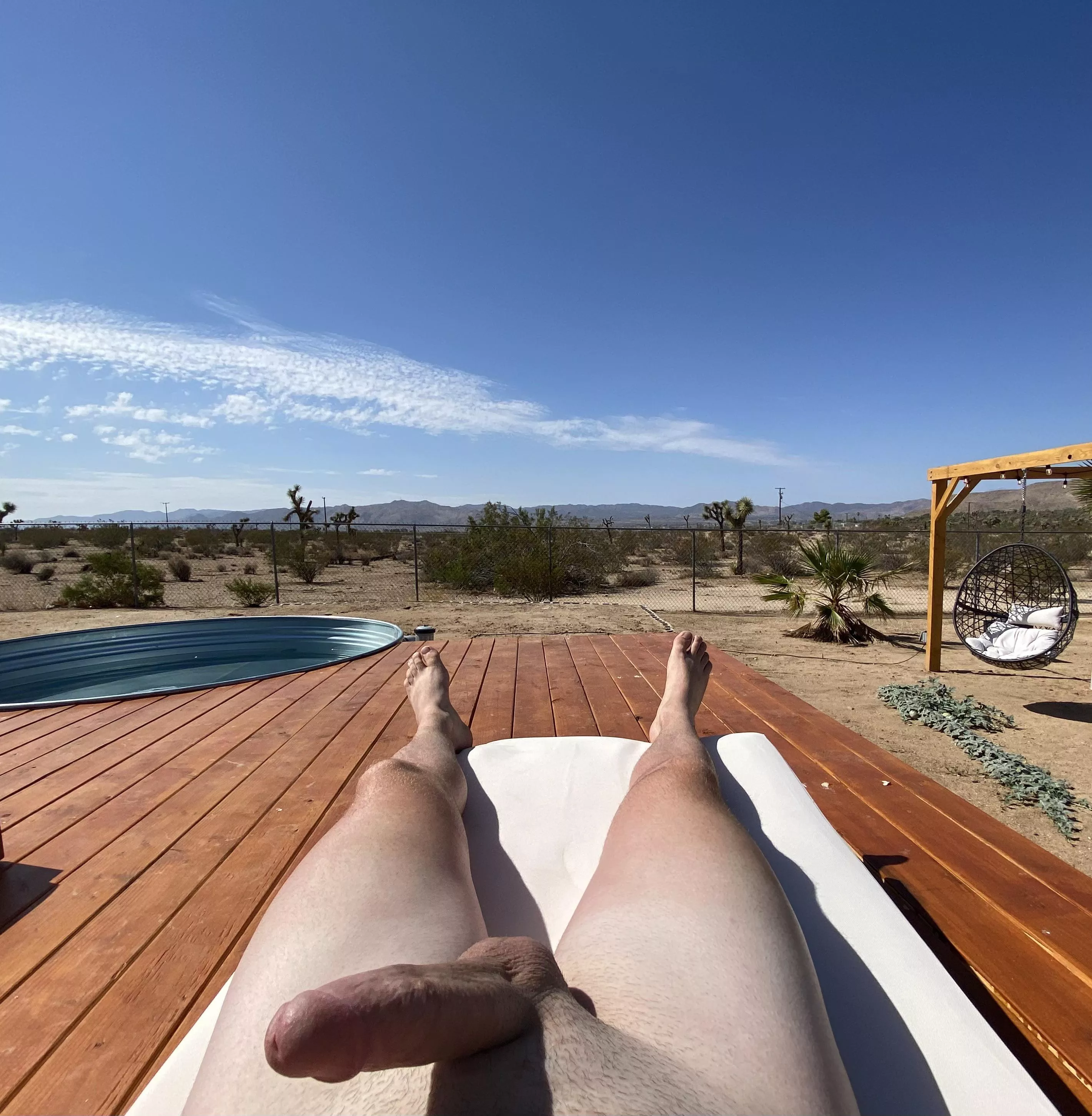 Getting some sun 🍆☀️