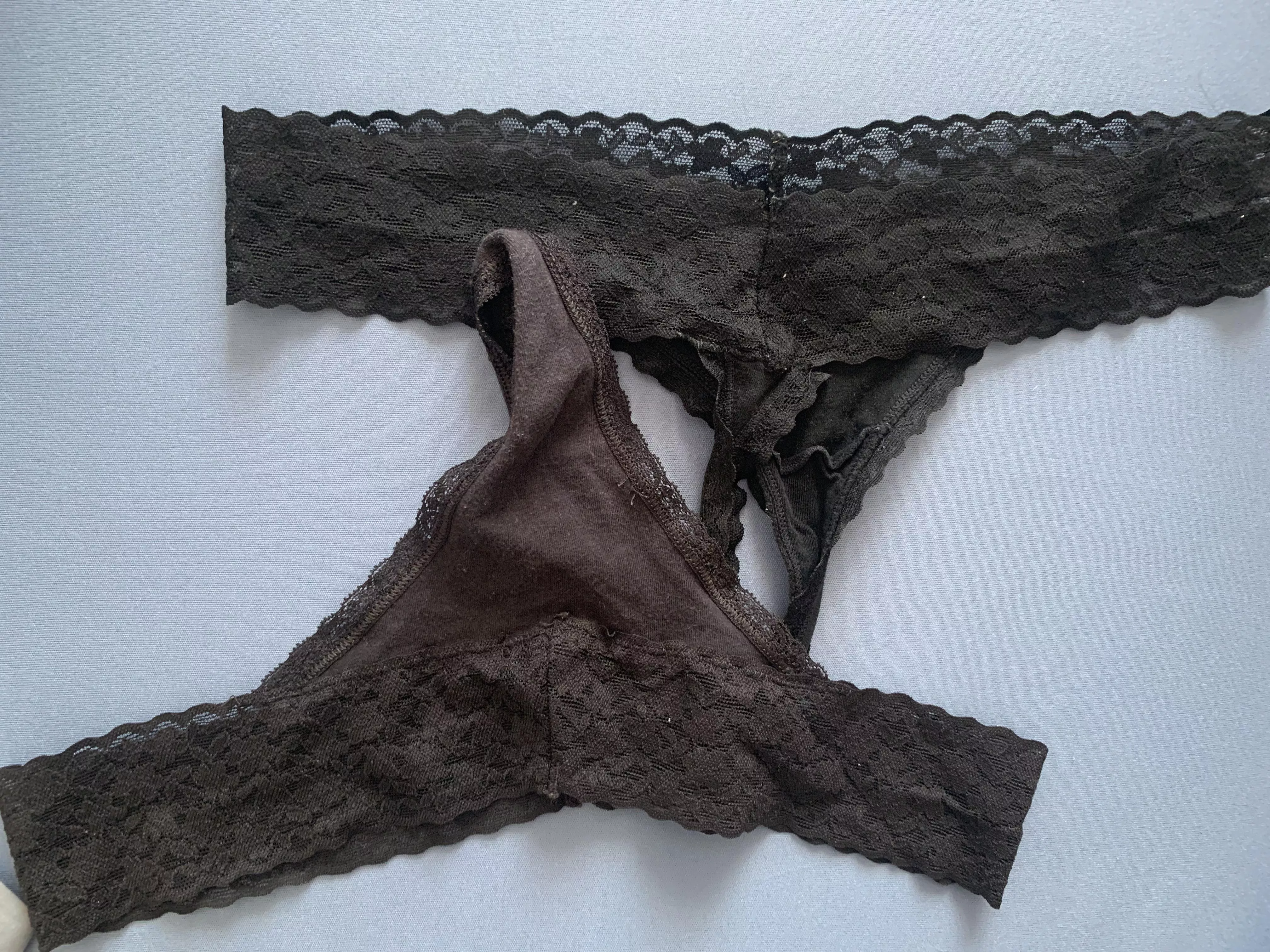 GFs (21) thong and from her BF side by side ?????????