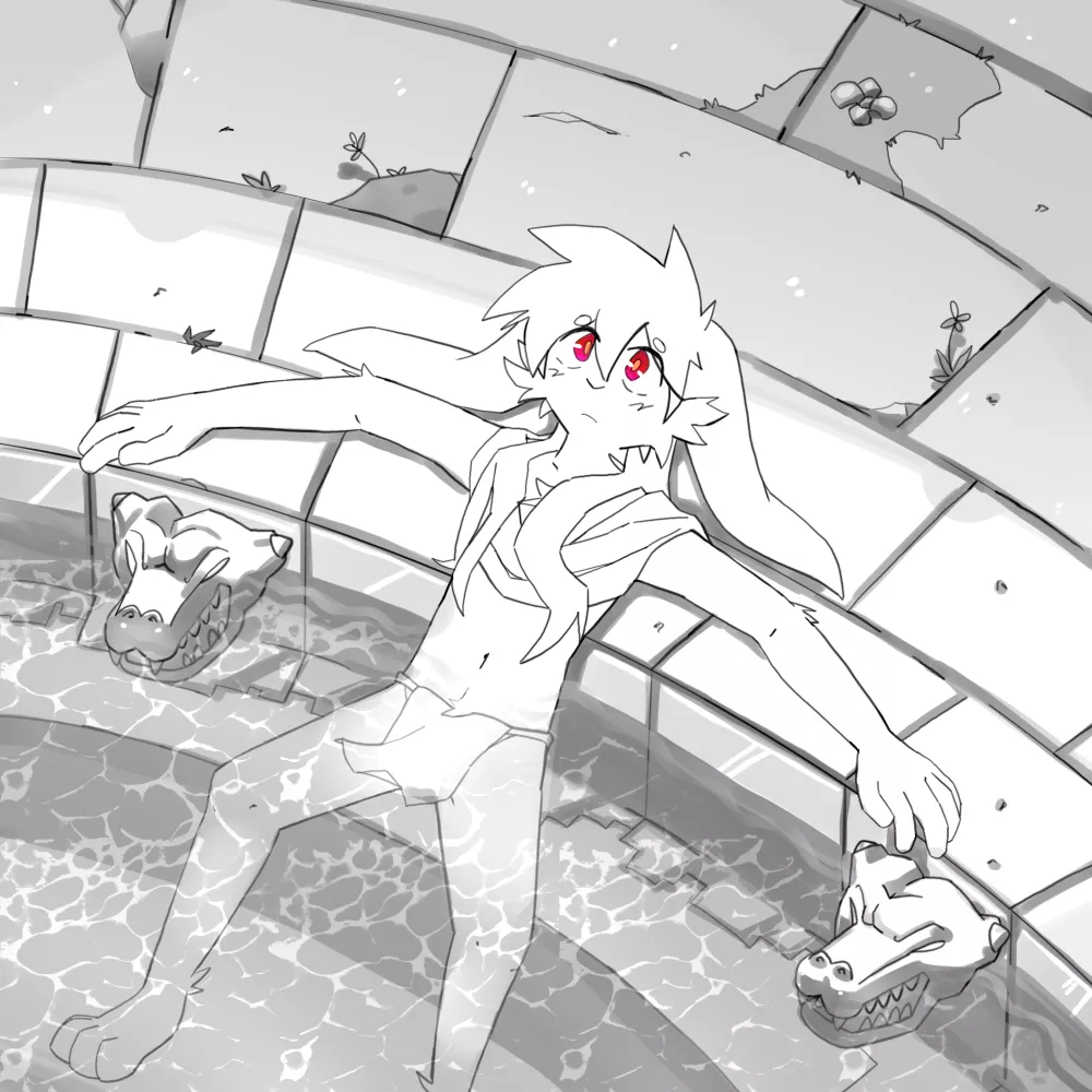 Gift art for a friend!~ - Made by me [@AxyUsagi on Twitter]