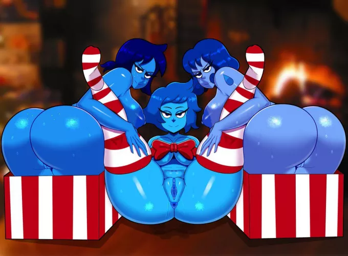 Gift wrapped Lapis trio by ColdArsenal