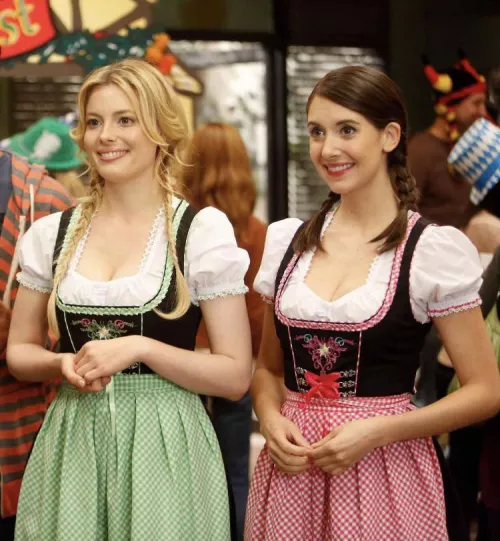 Gillian Jacobs and Alison Brie Gillian Jacobs and Alison Brie