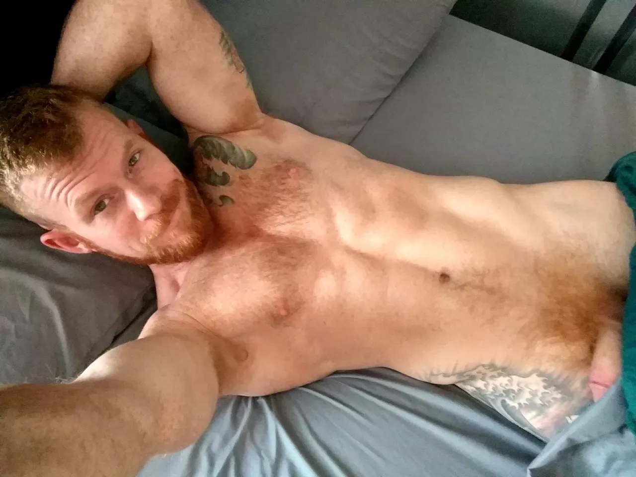 Nude Ginger Man Ass