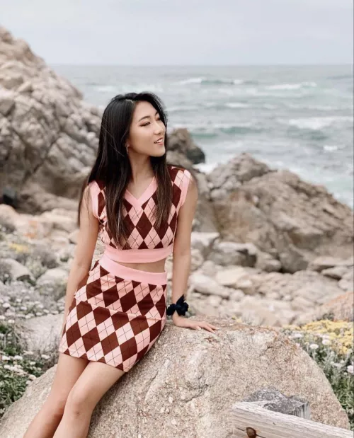 Girl by the sea Girl by the sea