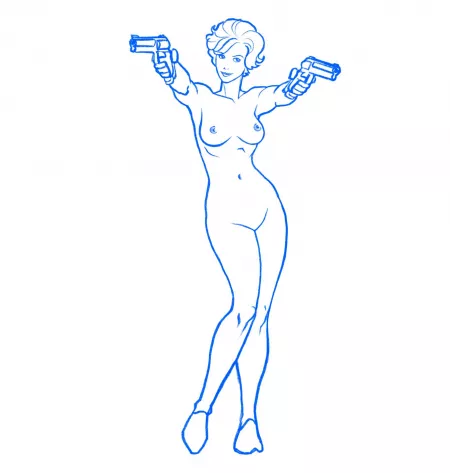 āGirl with Gunsā, Me, Digital, 2020