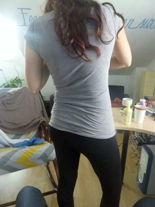 Girlfriend getting ready Girlfriend getting ready