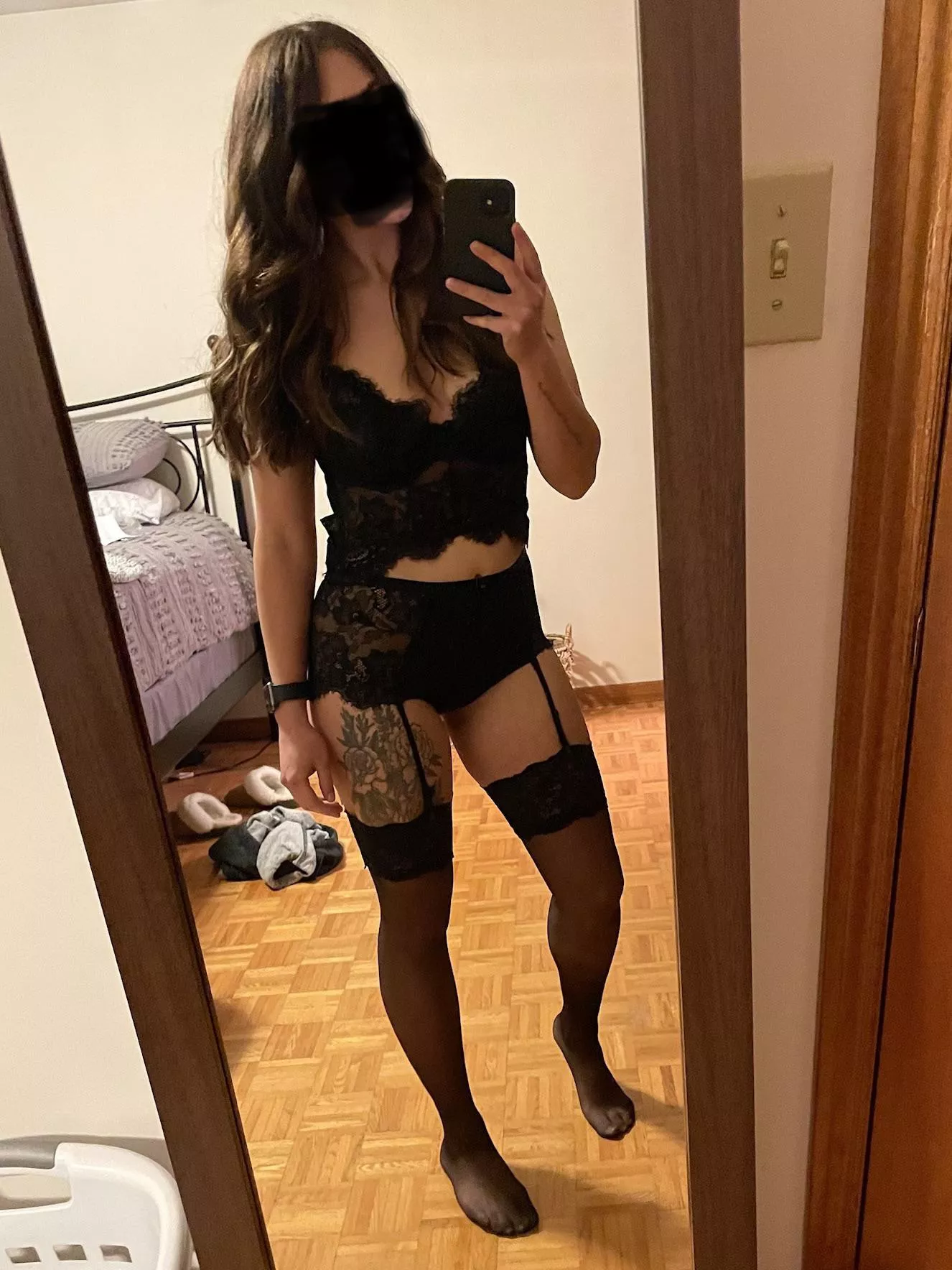 Girlfriend got some new lingerie, who wants to share her with me? Girlfriend got some new lingerie, who wants to share her with me?